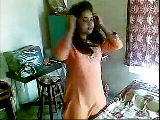 Young Indian Bhabhi round betterment bang on approximately her Berth Assistant 3